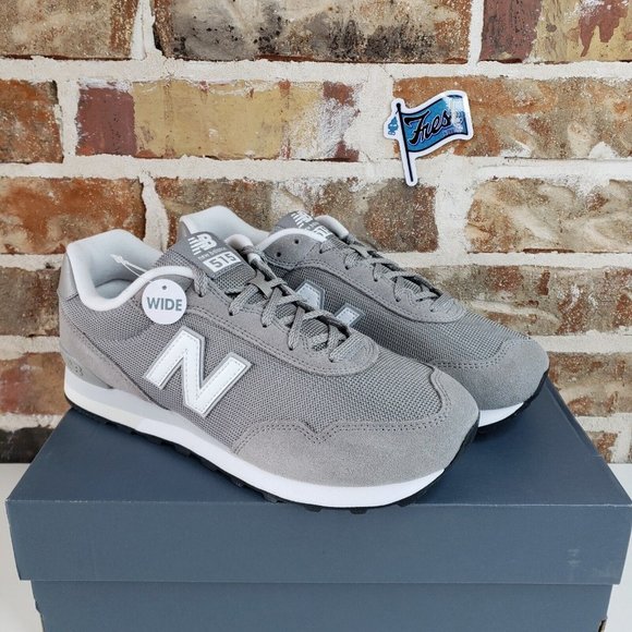 New Balance Other - NEW BALANCE 515 V3 Athletic Running Shoes Men's Size 9.5 4E Wide Gray/White NIB